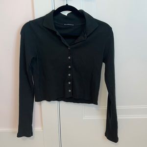 brandy melville button up long sleeve